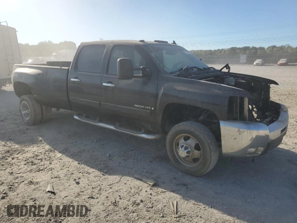 2008 Chevrolet Silverado 3500HD DRW LTZ with VIN 1GCJK33678F155928, listed as a Copart auction lot 74796924 with 0 mi miles and Salvage Title. Bid and sale history available at carsss.com. Image 4.