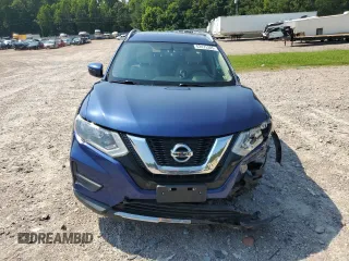 2017 Nissan Rogue SV with VIN JN8AT2MT8HW144047, listed as a Copart auction lot 62475305 with 133,167 mi miles and Salvage title. Bid and sale history available at DreamBid. Image 5.