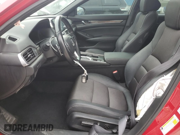 2020 Honda Accord Sport with VIN 1HGCV2F3XLA025614, listed as a Copart auction lot 55842835 with 98,117 mi miles and Salvage title. Bid and sale history available at DreamBid. Image 7.