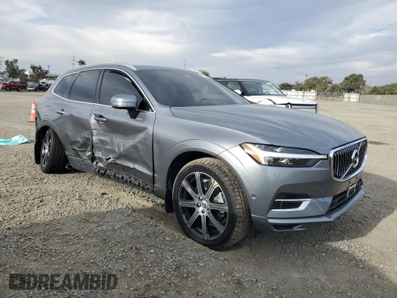 2021 Volvo XC60 Inscription Expression with VIN YV4BR0DL7M1841569, listed as a Copart auction lot 87074074 with 24,651 mi miles and Salvage title. Bid and sale history available at DreamBid. Image 4.