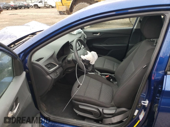 2021 Hyundai Accent SE with VIN 3KPC24A64ME139546, listed as a Copart auction lot 76922743 with 18,962 mi miles. Bid and sale history available at carsss.com. Image 7.