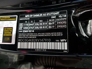 2019 Mercedes-Benz GLC with VIN WDC0G4KB2KV147910, listed as a Copart auction lot 48746145 with 67,955 mi miles and Salvage Title. Bid and sale history available at carsss.com. Image 13.