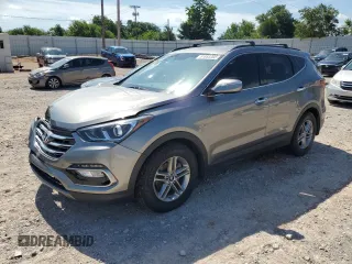 2018 Hyundai Santa Fe 2.4L with VIN 5NMZU3LB0JH065524, listed as a Copart auction lot 61853205 with 79,685 mi miles and Salvage title. Bid and sale history available at DreamBid. Image 1.