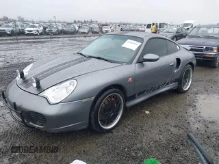 2002 Porsche 911 Carrera S with VIN WP0AB29902S685121, listed as a IAAI auction lot 41845941 with 1 mi miles. Bid and sale history available at carsss.com. Image 2.