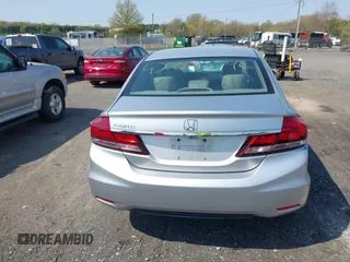 2015 Honda Civic Sedan EX-L with VIN 19XFB2F91FE055109, listed as a IAAI auction lot 42035796 with 199,557 mi miles. Bid and sale history available at carsss.com. Image 16.