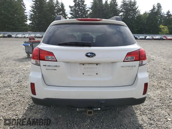 2010 Subaru Outback Premium All-Weather Anniversary with VIN 4S4BRBGC5A3329380, listed as a Copart auction lot 61835935 with 184,065 mi miles and Salvage title. Bid and sale history available at DreamBid. Image 6.