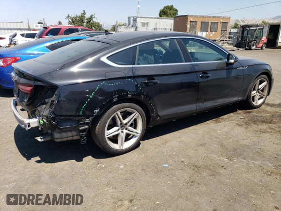 2022 Audi A5 Sportback S line Premium with VIN WAUDACF52NA031672, listed as a Copart auction lot 59249983 with 7,875 mi miles. Bid and sale history available at carsss.com. Image 3.