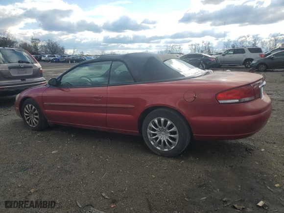 2006 Chrysler Sebring LX with VIN 1C3EL45X76N222089, listed as a Copart auction lot 81827964 with 151,525 mi miles and Clean Title. Bid and sale history available at carsss.com. Image 2.