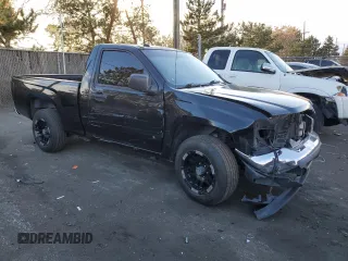 2009 GMC Canyon Work Truck with VIN 1GTCS149598120963, listed as a Copart auction lot 85587534 with 134,166 mi miles and Salvage Title. Bid and sale history available at carsss.com. Image 4.