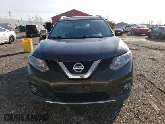 2015 Nissan Rogue SV with VIN 5N1AT2MV7FC753556, listed as a Copart auction lot 52432645 with 159,302 mi miles and Salvage Title. Bid and sale history available at carsss.com. Image 5.