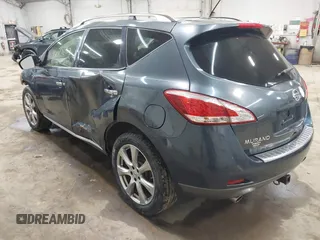 2013 Nissan Murano SV with VIN JN8AZ1MW8DW321094, listed as a IAAI auction lot 42077637 with 94,945 mi miles. Bid and sale history available at carsss.com. Image 3.