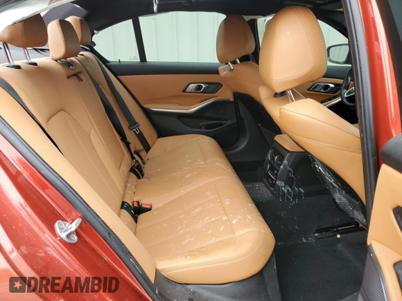 2022 BMW 3 Series M340i with VIN 3MW5U7J04N8C25002, listed as a Copart auction lot 86697464 with 0 mi miles and Salvage Title. Bid and sale history available at carsss.com. Image 10.