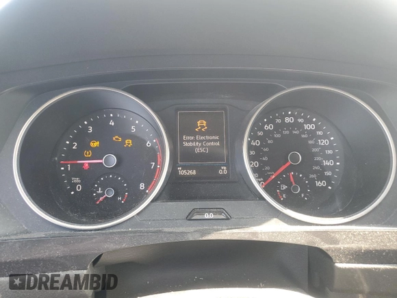 2021 Volkswagen Tiguan S with VIN 3VV1B7AX5MM031994, listed as a Copart auction lot 55471875 with 105,268 mi miles and Clean Title. Bid and sale history available at DreamBid. Image 9.