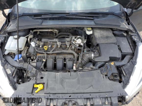 2018 Ford Focus SE z VIN 1FADP3F28JL319269, wystawiony jako Copart lot #59604555 z przebiegiem 167 726 mil mil oraz Szkoda całkowita • Salvage title. Historia ofert i sprzedaży dostępna na DreamBid. Obrazek 11.