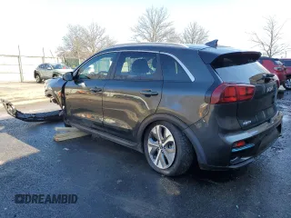 2022 Kia Niro EV S with VIN KNDCC3LGXN5160606, listed as a Copart auction lot 43661375 with 66,093 mi miles and Salvage Title. Bid and sale history available at carsss.com. Image 2.