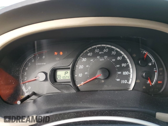 2012 Toyota Sienna LE with VIN 5TDJK3DC5CS040337, listed as a Copart auction lot 50701935 with 201,024 mi miles and Salvage Title. Bid and sale history available at carsss.com. Image 9.