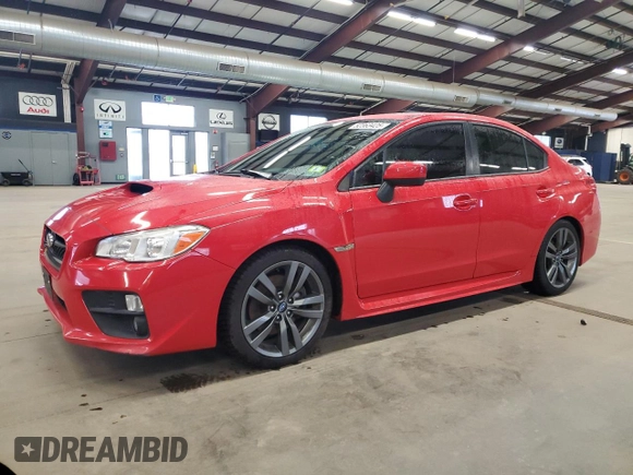 2017 Subaru WRX Premium with VIN JF1VA1F67H9827155, listed as a Copart auction lot 52363425 with 89,536 mi miles and Clean Title. Bid and sale history available at carsss.com. Image 1.
