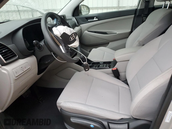 2019 Hyundai Tucson SE with VIN KM8J2CA49KU885758, listed as a Copart auction lot 51117905 with 32,259 mi miles and Salvage Title. Bid and sale history available at carsss.com. Image 7.