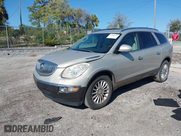 2011 Buick Enclave CXL-1 with VIN 5GAKRBED4BJ301276, listed as a IAAI auction lot 41800328 with 186,230 mi miles. Bid and sale history available at carsss.com. Image 2.