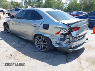 2016 Lexus IS 350 with VIN JTHBE1D21G5022824, listed as a IAAI auction lot 41934297 with 75,446 mi miles and . Bid and sale history available at DreamBid. Image 3.