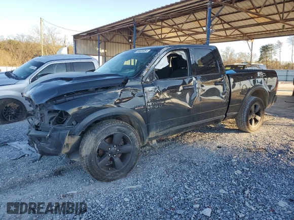 2019 Ram 1500 Classic Warlock with VIN 1C6RR6GT8KS716644, listed as a Copart auction lot 86686064 with 124,669 mi miles and Salvage Title. Bid and sale history available at carsss.com. Image 1.