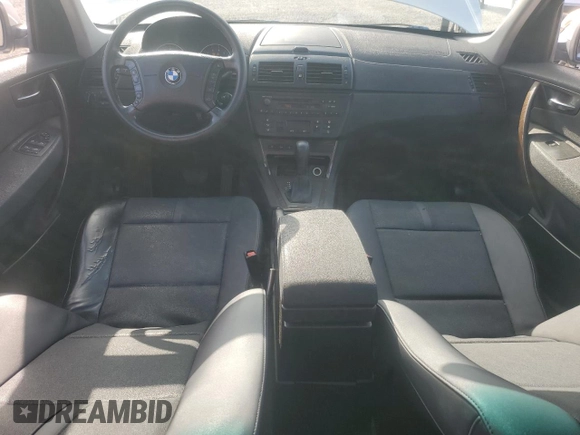 2005 BMW X3 3.0i with VIN WBXPA93465WD17225, listed as a Copart auction lot 72976984 with 165,443 mi miles and Clean Title. Bid and sale history available at carsss.com. Image 8.