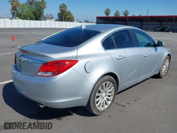 2011 Buick Regal with VIN 2G4GV5EV3B9187823, listed as a IAAI auction lot 42140179 with 89,825 mi miles and . Bid and sale history available at DreamBid. Image 4.