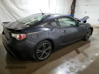 2013 Subaru BRZ Premium with VIN JF1ZCAB11D1605385, listed as a Copart auction lot 80620044 with 187,175 mi miles and Salvage Title. Bid and sale history available at carsss.com. Image 3.