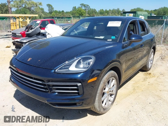 2021 Porsche Cayenne with VIN WP1AA2AY8MDA03453, listed as a IAAI auction lot 41813291 with 62,457 mi miles and . Bid and sale history available at DreamBid. Image 17.