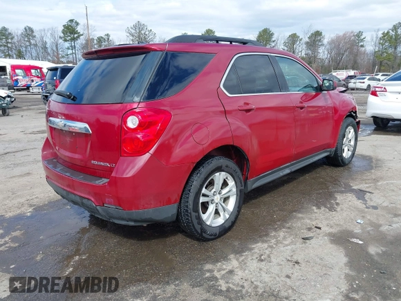 2013 Chevrolet Equinox LT z VIN 1GNALDEKXDZ134231, wystawiony jako IAAI lot #41733140 z przebiegiem 164 996 mil mil oraz . Historia ofert i sprzedaży dostępna na DreamBid. Obrazek 4.