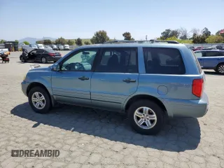 2005 Honda Pilot EX-L z VIN 2HKYF18725H540033, wystawiony jako Copart lot #55355935 z przebiegiem 249 427 mil mil oraz Czysty tytuł • Clean title. Historia ofert i sprzedaży dostępna na DreamBid. Obrazek 2.