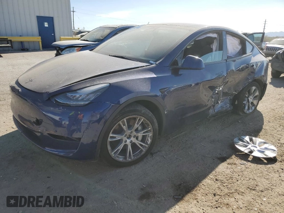 2023 Tesla Model Y Long Range with VIN 7SAYGDEE3PA081226, listed as a Copart auction lot 88674385 with Not Provided miles and Salvage Title. Bid and sale history available at DreamBid. Image 1.