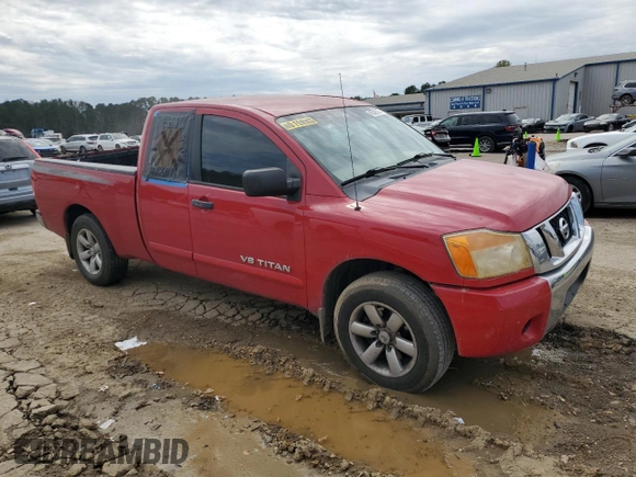 2011 Nissan Titan SE with VIN 1N6BA0CH7BN314562, listed as a Copart auction lot 45399375 with 171,806 mi miles and Salvage Title. Bid and sale history available at carsss.com. Image 4.