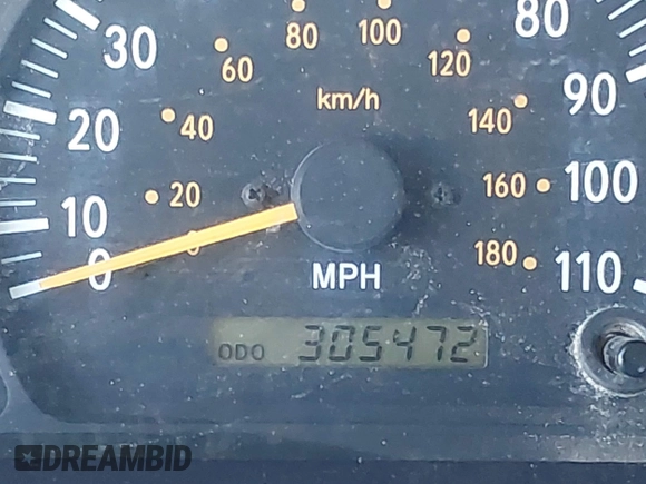 2000 Toyota Tundra SR5 with VIN 5TBRT3413YS019873, listed as a IAAI auction lot 41412497 with 305,472 mi miles and . Bid and sale history available at DreamBid. Image 15.