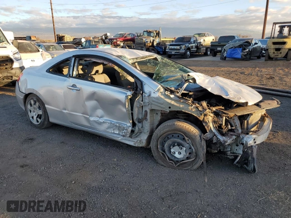 2010 Honda Civic Cpe LX with VIN 2HGFG1B63AH514226, listed as a Copart auction lot 84969424 with 115,520 mi miles and Salvage Title. Bid and sale history available at carsss.com. Image 4.