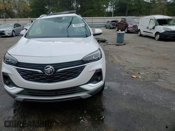 2023 Buick Encore GX Essence with VIN KL4MMFSL7PB107636, listed as a Copart auction lot 89350735 with 27,108 mi miles and Salvage title. Bid and sale history available at DreamBid. Image 15.