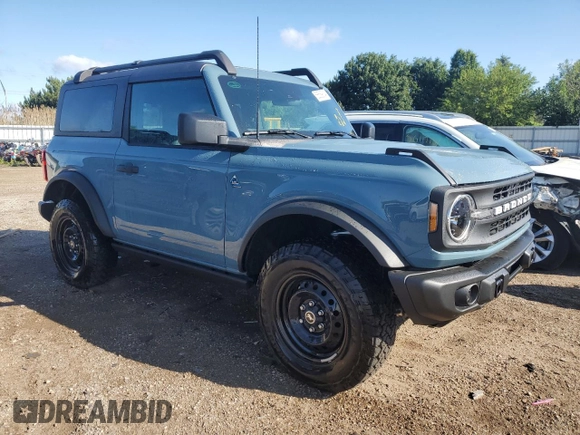 2022 Ford Bronco with VIN 1FMDE5AP6NLB45119, listed as a Copart auction lot 56569814 with 449 mi miles and Salvage Title. Bid and sale history available at DreamBid. Image 4.