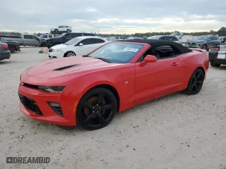 2017 Chevrolet Camaro 2SS with VIN 1G1FH3D71H0110605, listed as a Copart auction lot 83591724 with 0 mi miles and Salvage Title. Bid and sale history available at carsss.com. Image 1.