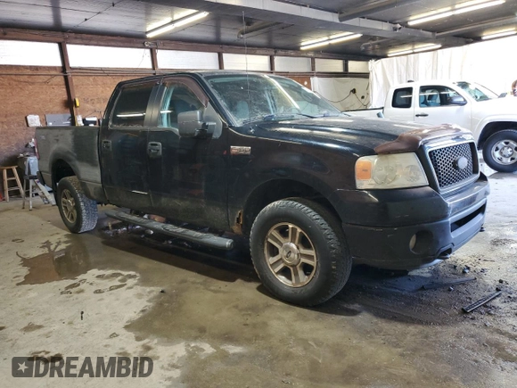 2006 Ford F-150 XL with VIN 1FTPW14V26FB55633, listed as a Copart auction lot 53633405 with 164,826 mi miles and Clean Title. Bid and sale history available at carsss.com. Image 4.