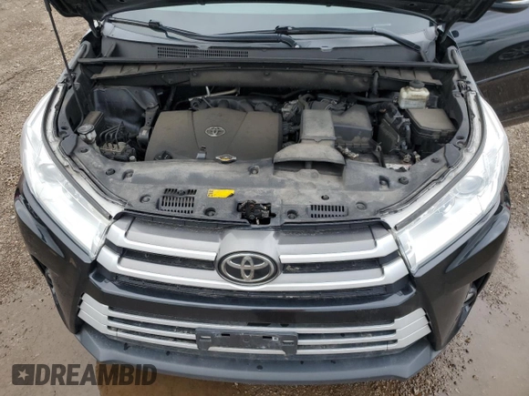 2017 Toyota Highlander XLE with VIN 5TDJZRFH4HS405654, listed as a Copart auction lot 54183985 with 169,416 mi miles and Salvage title. Bid and sale history available at DreamBid. Image 11.