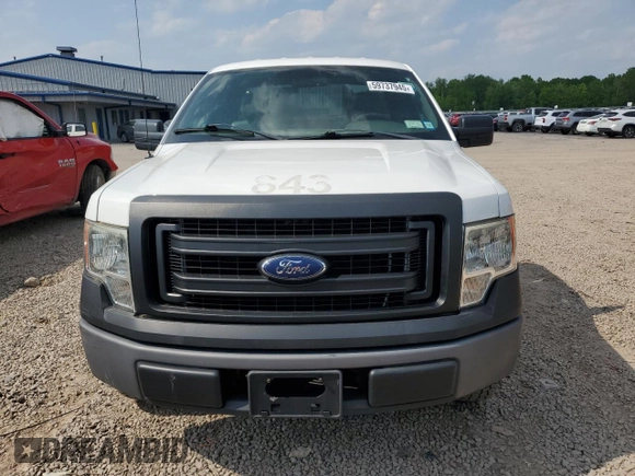 2013 Ford F-150 XL with VIN 1FTMF1CM9DKE94275, listed as a Copart auction lot 59737945 with 56,915 mi miles and Clean title. Bid and sale history available at DreamBid. Image 5.