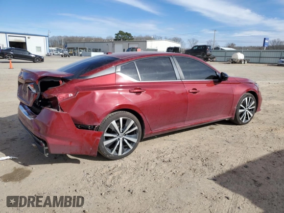 2021 Nissan Altima 2.5 SR with VIN 1N4BL4CV0MN384729, listed as a Copart auction lot 48199645 with 115,945 mi miles and Salvage Title. Bid and sale history available at carsss.com. Image 3.