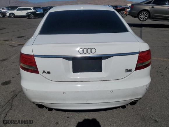 2008 Audi A6 with VIN WAUDH74F18N013031, listed as a Copart auction lot 47773985 with 140,662 mi miles and Salvage Title. Bid and sale history available at carsss.com. Image 6.