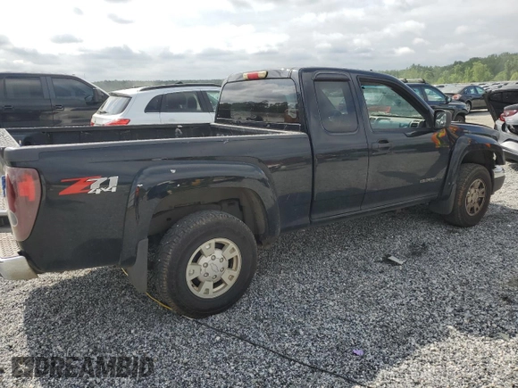 2005 Chevrolet Colorado LS Z71 with VIN 1GCDT196658186089, listed as a Copart auction lot 54735655 with 259,118 mi miles and Salvage title. Bid and sale history available at DreamBid. Image 3.