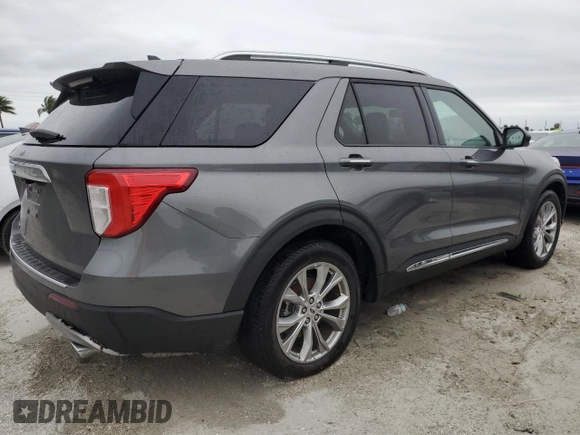 2024 Ford Explorer Limited with VIN 1FMSK7FH9RGA29618, listed as a Copart auction lot 76285324 with 0 mi miles and Non Repairable. Bid and sale history available at carsss.com. Image 3.
