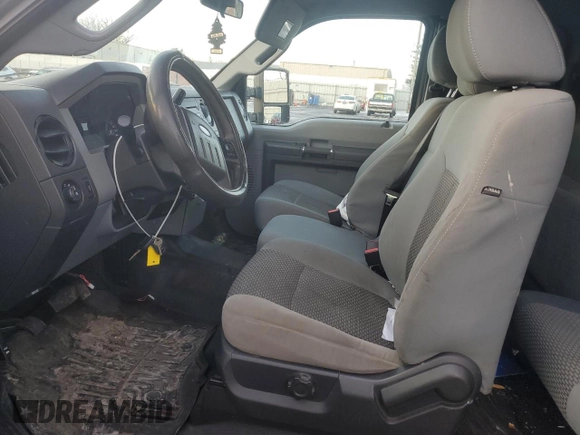 2013 Ford F-250 XL with VIN 1FT7X2B67DEB89309, listed as a Copart auction lot 44760905 with 269,587 mi miles and Salvage Title. Bid and sale history available at DreamBid. Image 7.