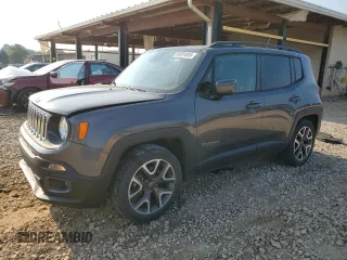 2018 Jeep Renegade Latitude with VIN ZACCJABBXJPG81858, listed as a Copart auction lot 59391055 with 80,481 mi miles and Salvage title. Bid and sale history available at DreamBid. Image 1.