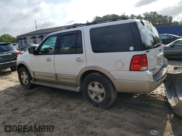 2005 Ford Expedition Eddie Bauer z VIN 1FMPU17525LA02246, wystawiony jako Copart lot #59372255 z przebiegiem 264 839 mil mil oraz Szkoda całkowita • Salvage title. Historia ofert i sprzedaży dostępna na DreamBid. Obrazek 2.