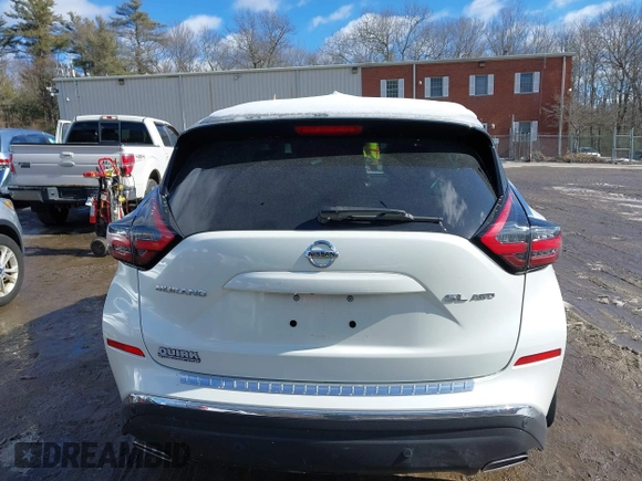 2021 Nissan Murano SL with VIN 5N1AZ2CS5MC131783, listed as a IAAI auction lot 41579632 with 37,789 mi miles and . Bid and sale history available at DreamBid. Image 16.