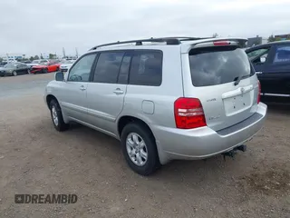 2003 Toyota Highlander z VIN JTEHF21A630127436, wystawiony jako IAAI lot #42098538 z przebiegiem 123 561 mil mil oraz . Historia ofert i sprzedaży dostępna na DreamBid. Obrazek 3.
